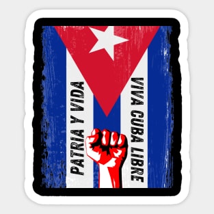 Patria Y Vida! Sticker